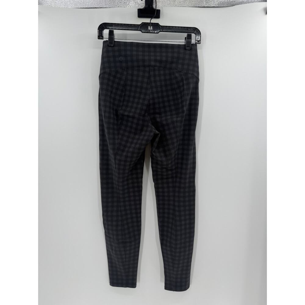 Lululemon Here to There High-Rise 7/8 Pant - Brighton Buffalo Print Graphite - 6 - Picture 6 of 6